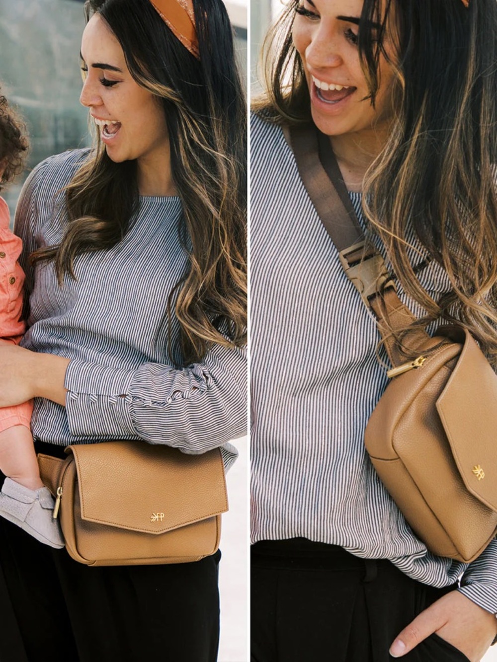 Freshly Picked Aspen Classic Fanny Pack Diaper Bag Vegan Leather